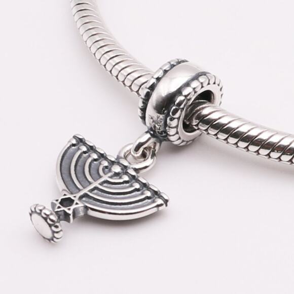 PANDORA Menorah Religious Jewish Dangle - 791362 - Picture 9 of 11
